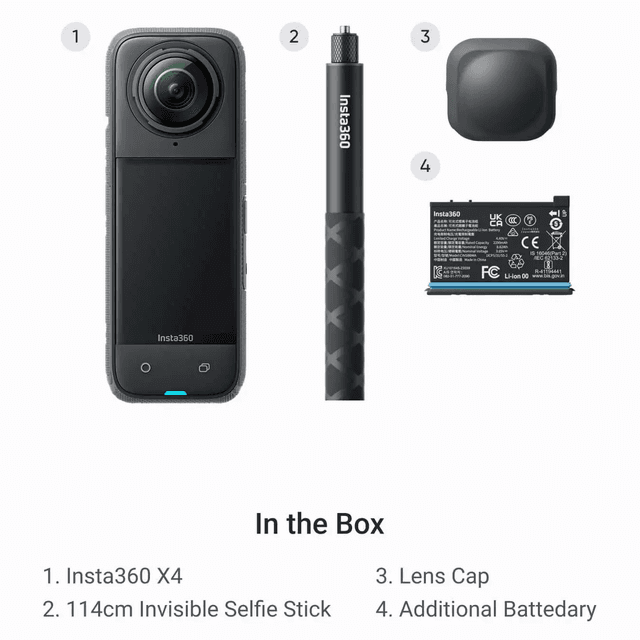 Insta360 X4  Starter Bundle