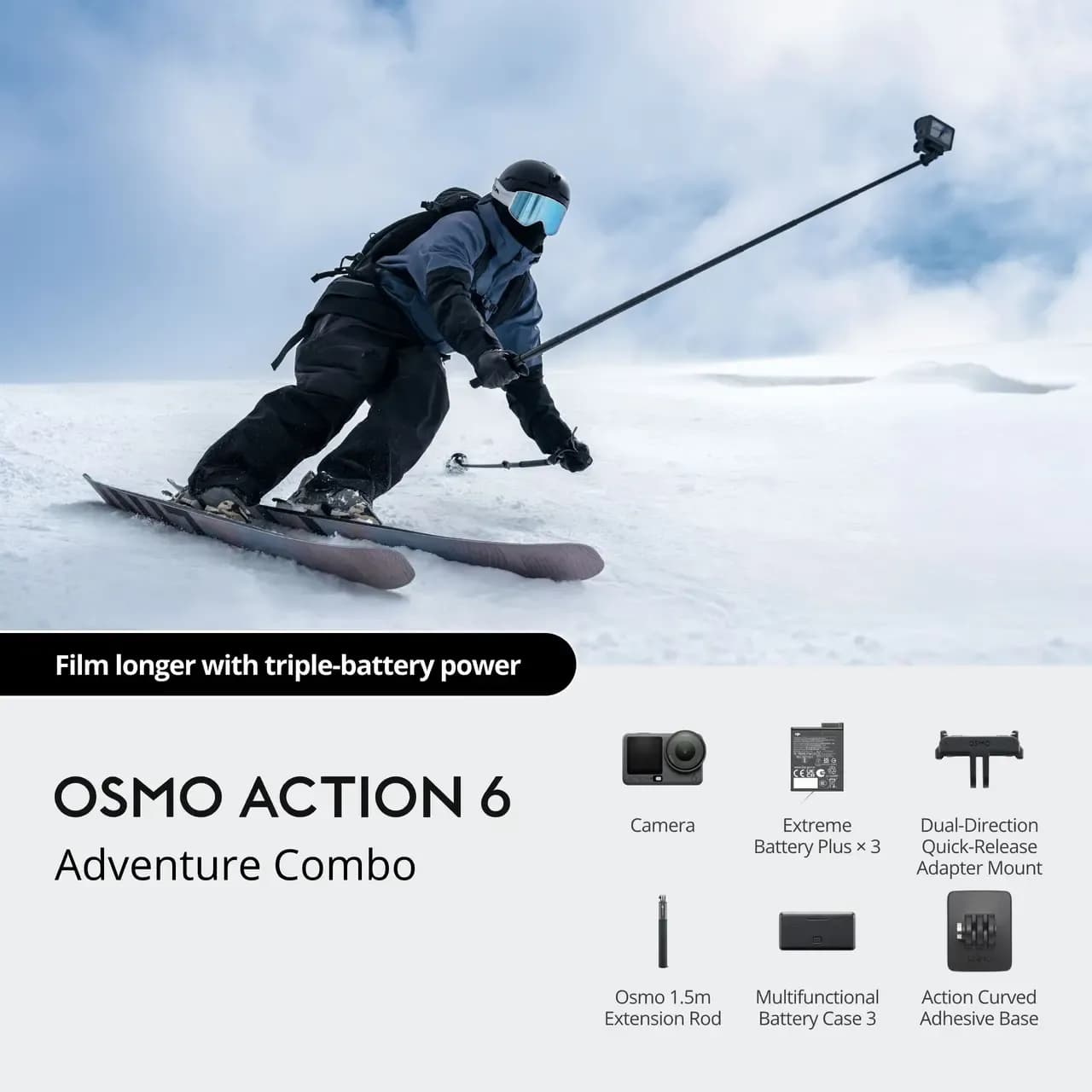 DJI Osmo Action 6 pro Adventure Combo Buy From Everse