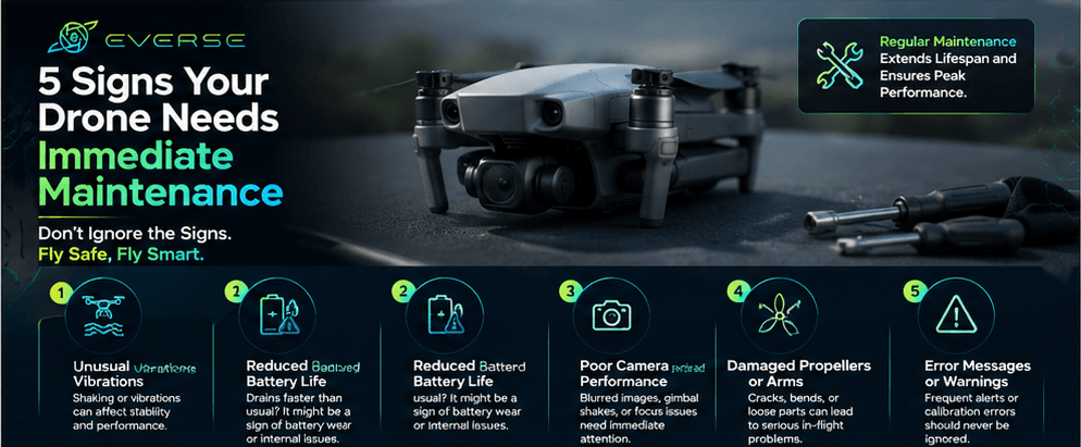 5 Signs Your Drone Needs Immediate Maintenance