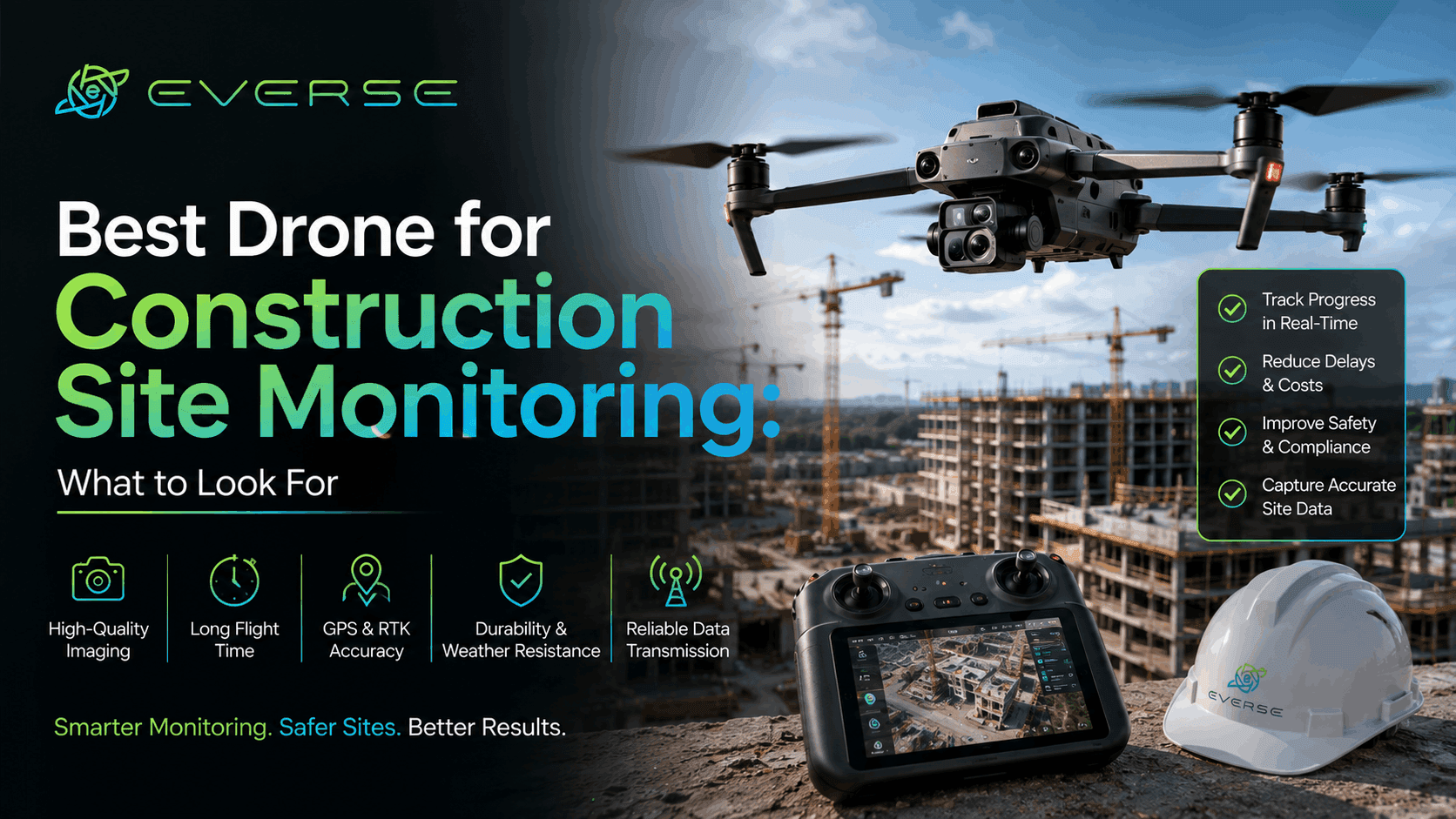Best Drone for Construction Site Monitoring: What to Look For