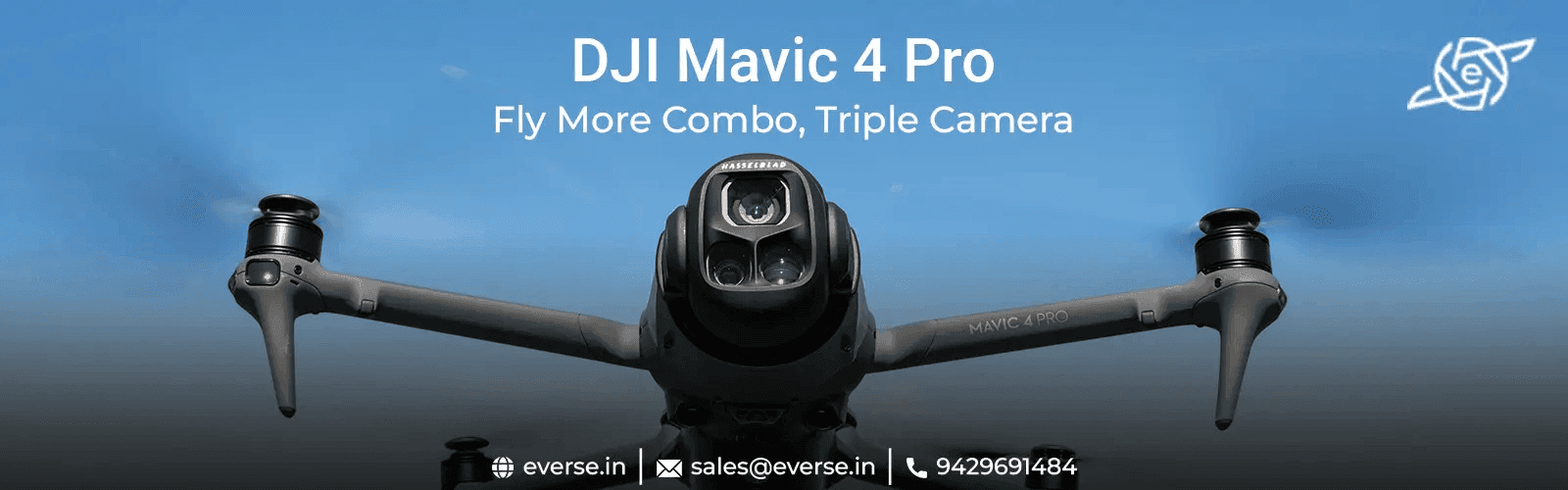 DJI Mavic 4 Pro Fly More Combo (RC 2) : Triple Camera Power for Professionals