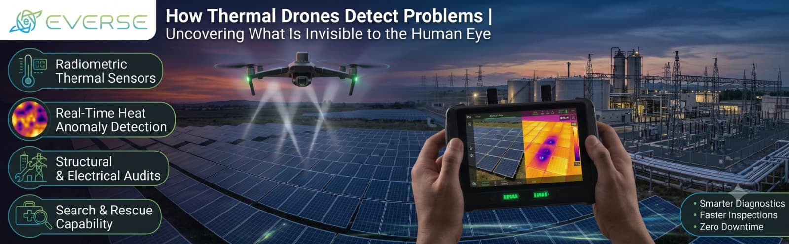 How Thermal Drones Detect Problems Invisible to Humans