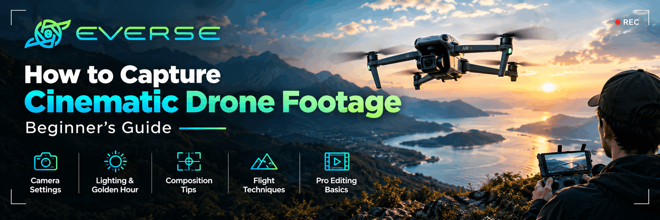 How to Capture Cinematic Drone Footage: Beginner's Guide