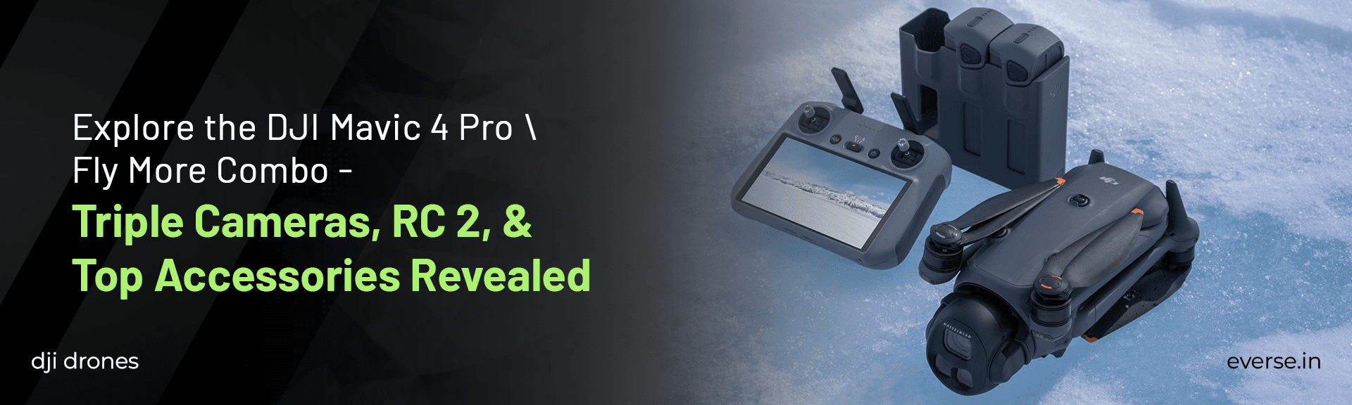 Explore the DJI Mavic 4 Pro Fly More Combo: Triple Cameras, RC 2, and Top Accessories Revealed