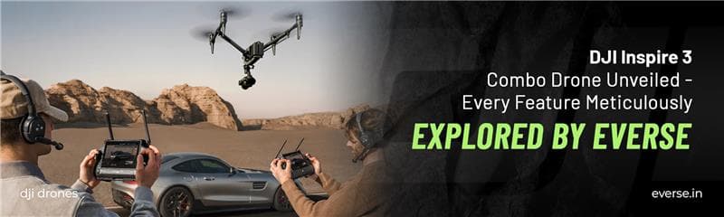 DJI Inspire 3 Combo Drone Unveiled -  Every Feature Meticulously Explored by Everse