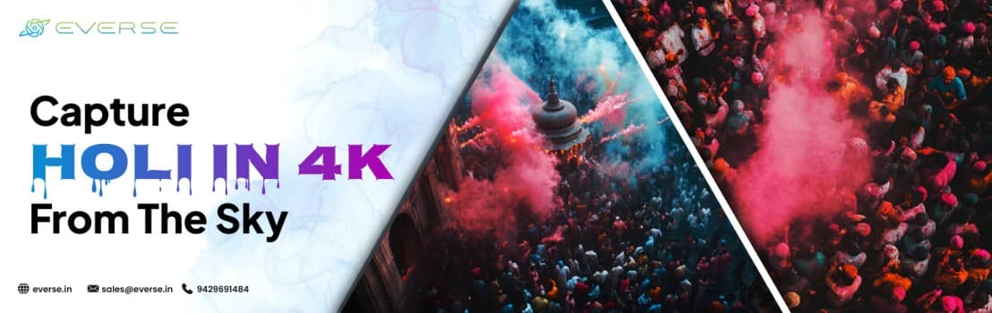 Capture Holi 2026 in 4K: Best DJI Drones for Festival Colors