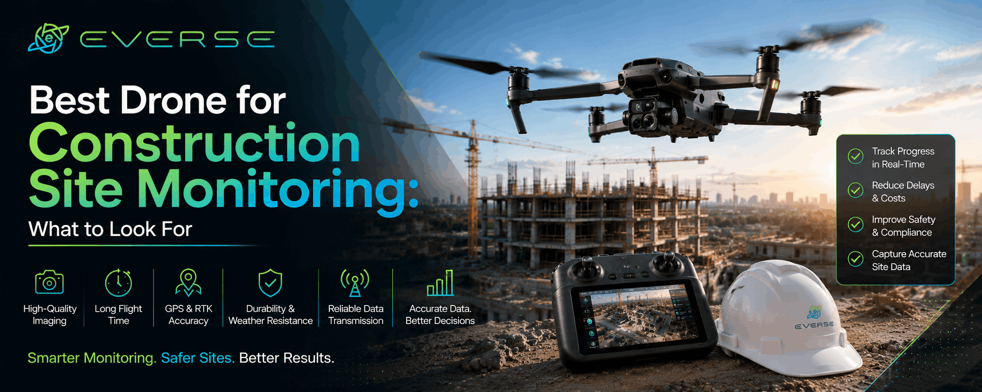Best Drone for Construction Site Monitoring: What to Look For