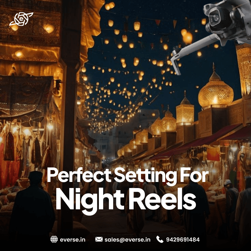 Best Camera Settings for Ramadan Night Reels and Shorts with DJI Mini 5 Pro