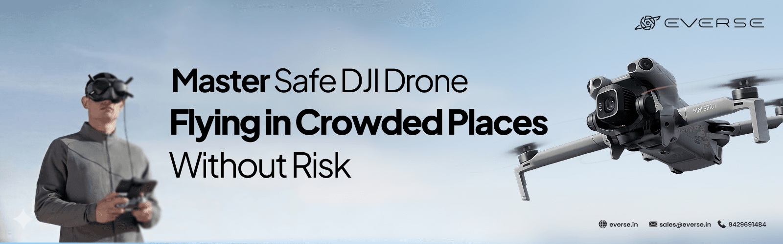 How to Fly DJI Drones Safely in Crowded Places
