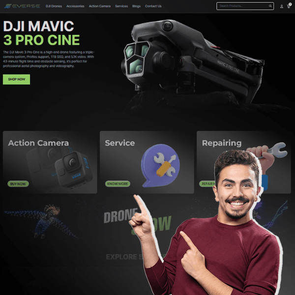 Top DJI Drones for Stunning 4K Video in India – Buy from Everse