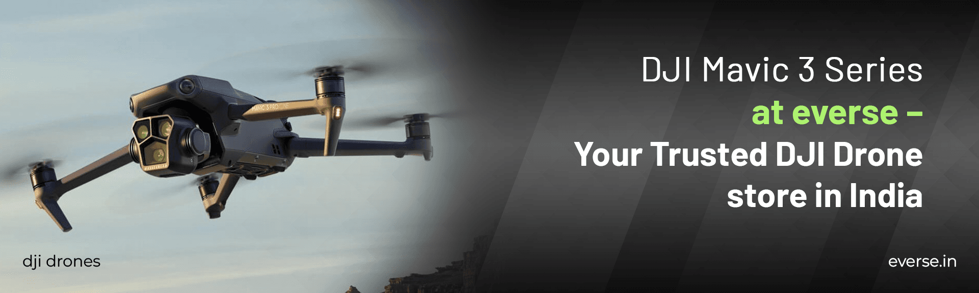 DJI Mavic 3 Series at eVerse – Your Trusted DJI Drone store in India