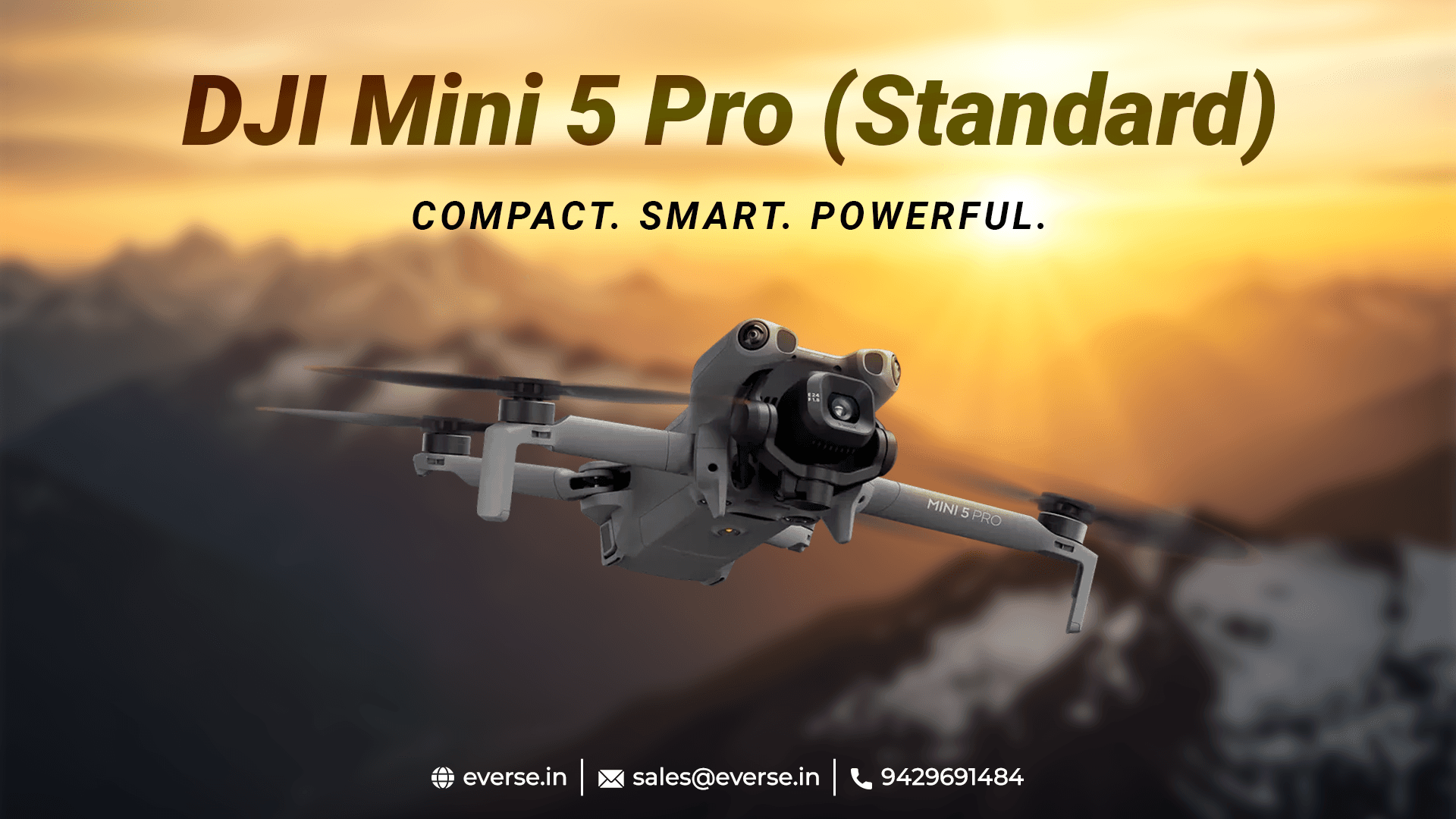 DJI Mini 5 Pro Standard, The Compact Drone That Redefines Aerial Creativity in 2025