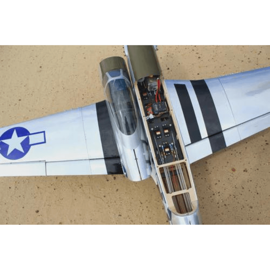 Seagull P-51D Charlotte’s Chariot II 71″ ARF 30cc Buy From Everse
