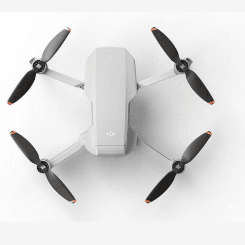 DJI-MINI2-aircraft-unfolded-top-view