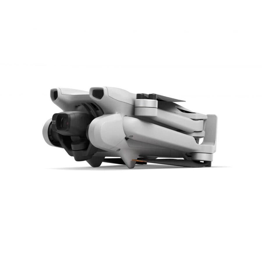 DJI Mini 3 aircraft folded side view