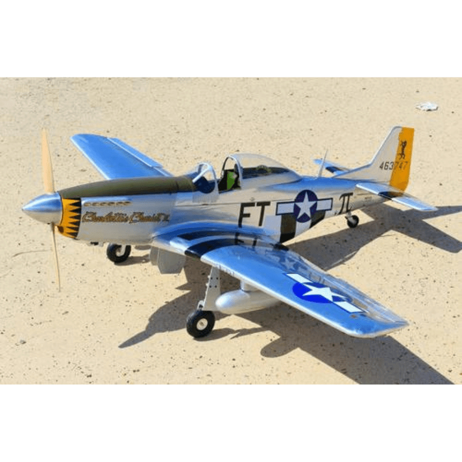 Seagull P-51D Charlotte’s Chariot II 71″ ARF 30cc Buy From Everse