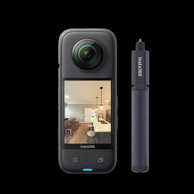 Insta360 X3 Essential Kit with (X3 Action Camera + 120CM Selfie Stick)
