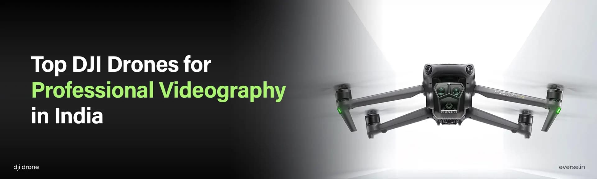 Top DJI Drones for Professional Videography in India