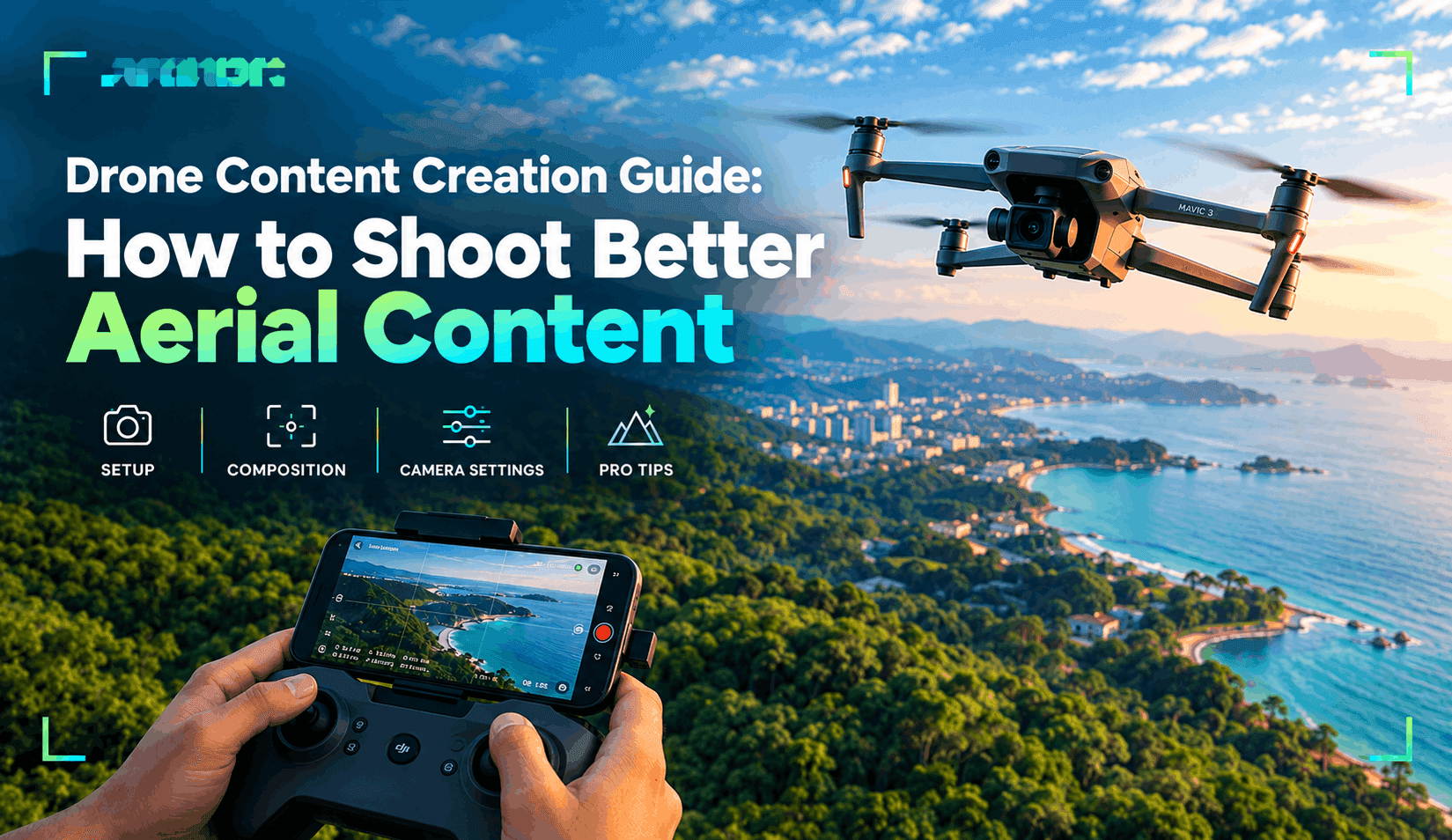 Drone Content Creation Guide: How to Shoot Better Aerial Content