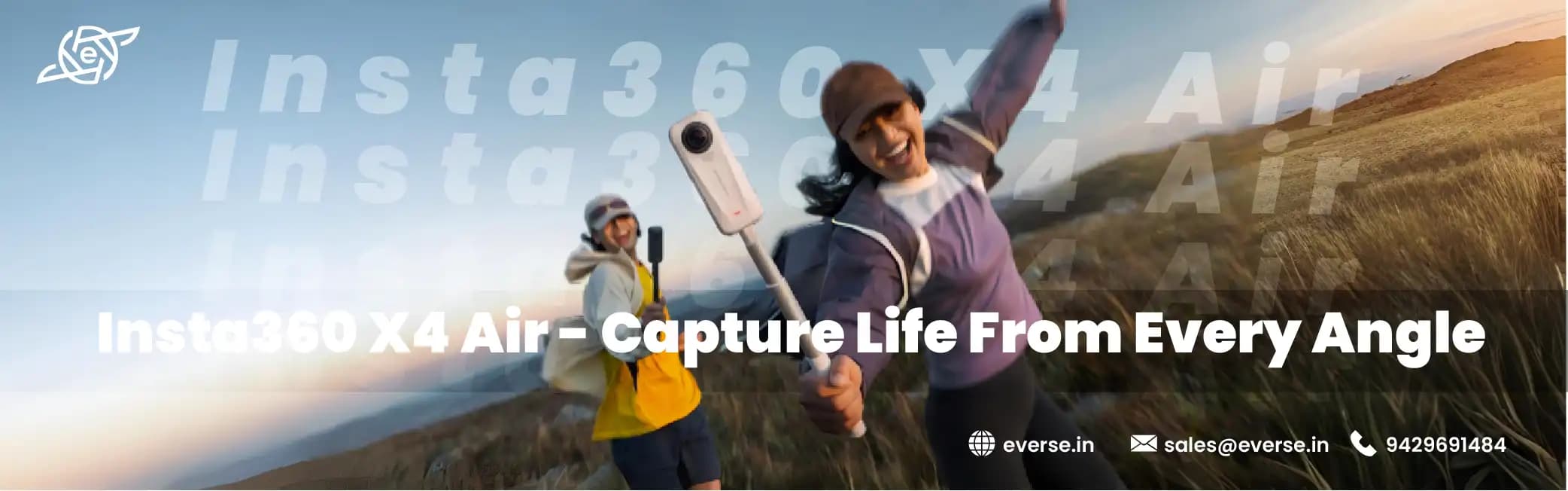Insta360 X4 Air 8K 360 Action Camera: Capture Life From Every Angle