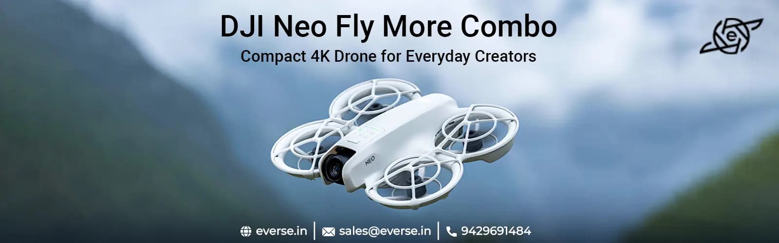 DJI Neo Fly More Combo : Small Drone Big Stories.