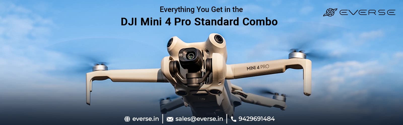 DJI Mini 4 Pro (Standard Version) : Lightweight 4K Drone for Creators