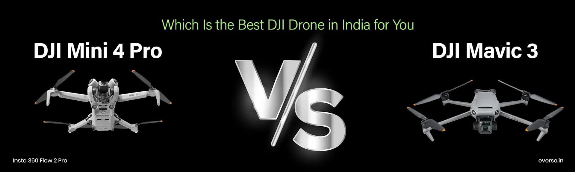 DJI Mini 4 Pro vs. Mavic 3 - Which Is the Best DJI Drone in India for You?