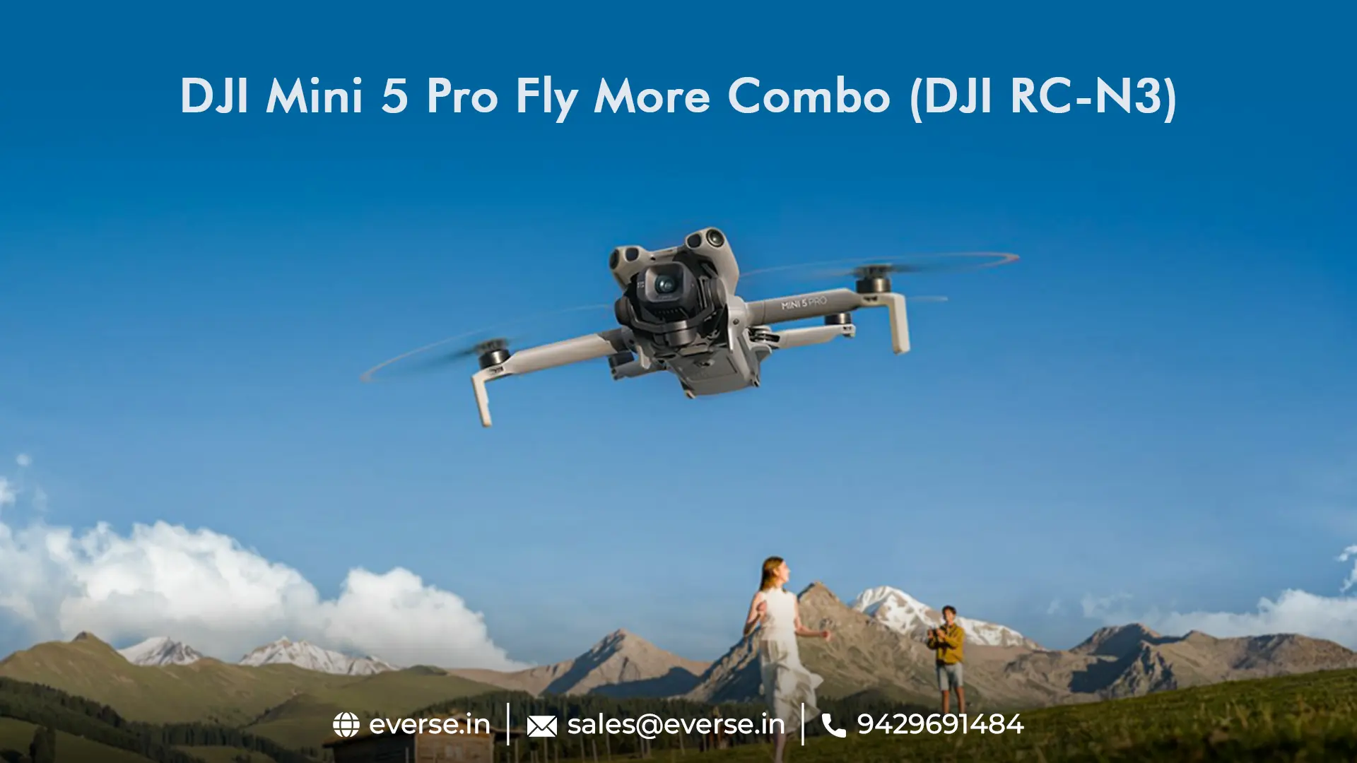 DJI Mini 5 Pro Fly More Combo (DJI RC-N3), The Ultimate Lightweight Professional Drone