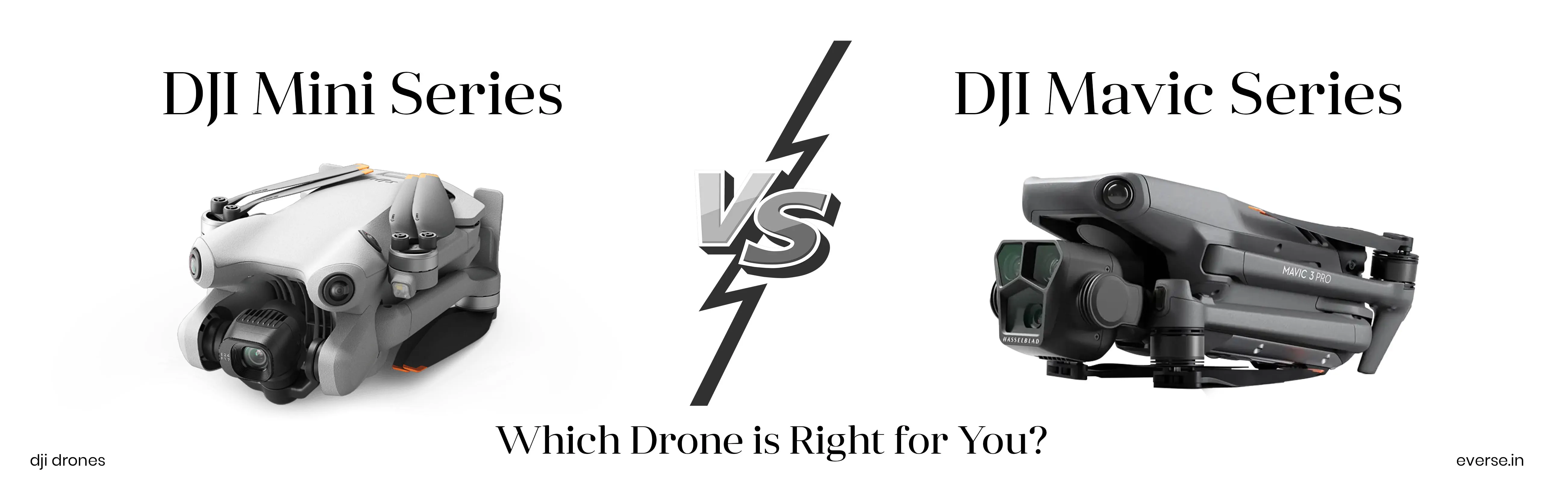 DJI Mini Series vs Mavic Series: Which Drone is Right for You?