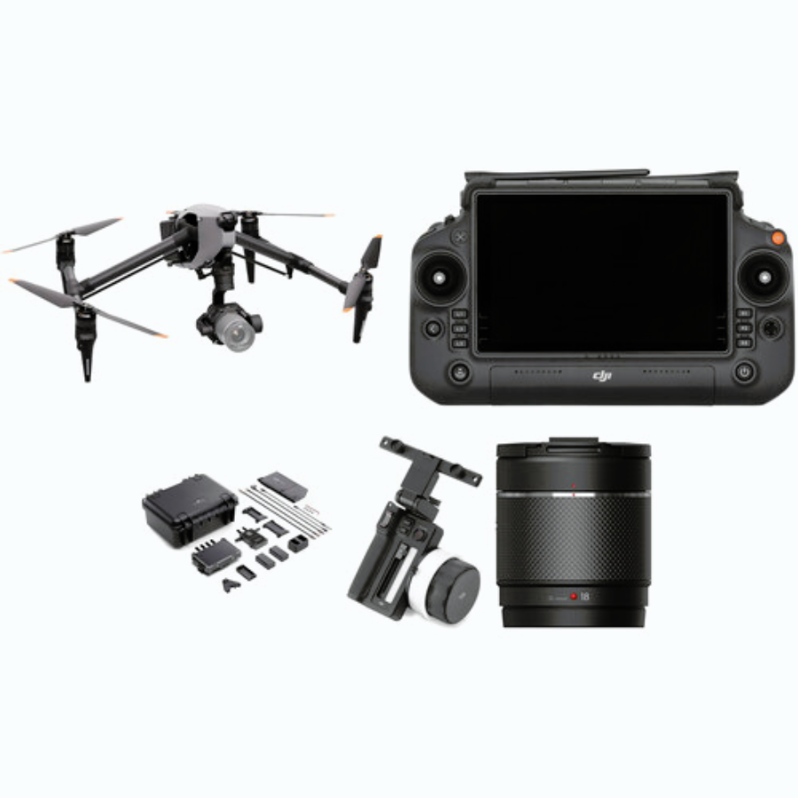 DJI Inspire 3 Combo with 4 Lenses Included Buy from Everse